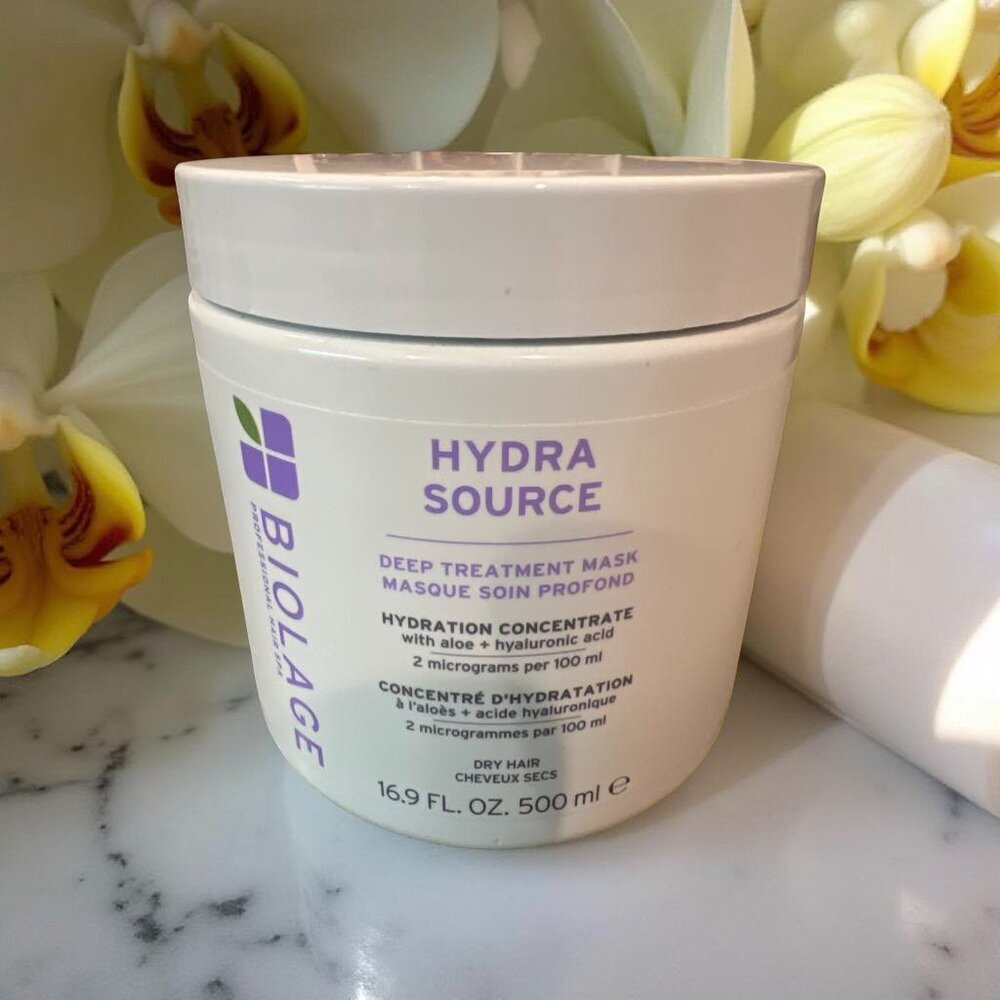 Biolage Hydrasource Moisture Deep Treatment Mask For Dry Hair 16.9 oz
